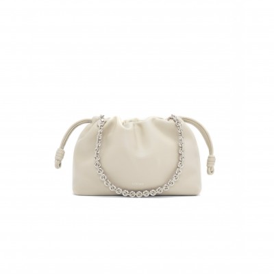 LOEWE MEDIUM FLAMENCO PURSE IN MELLOW NAPPA LAMBSKIN 0011091501 (30*20*10.5cm)